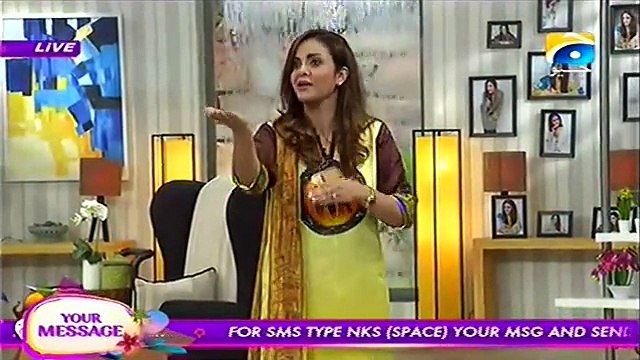 Nadia Khan Show - 13 November 2015 Part 1 - Faysal Qureshi - Aijaz Aslam