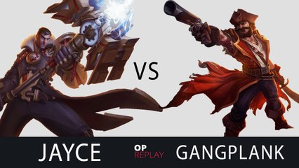 Jayce vs Gangplank - CJ Entus CoCo KR LOL Challenger 739LP