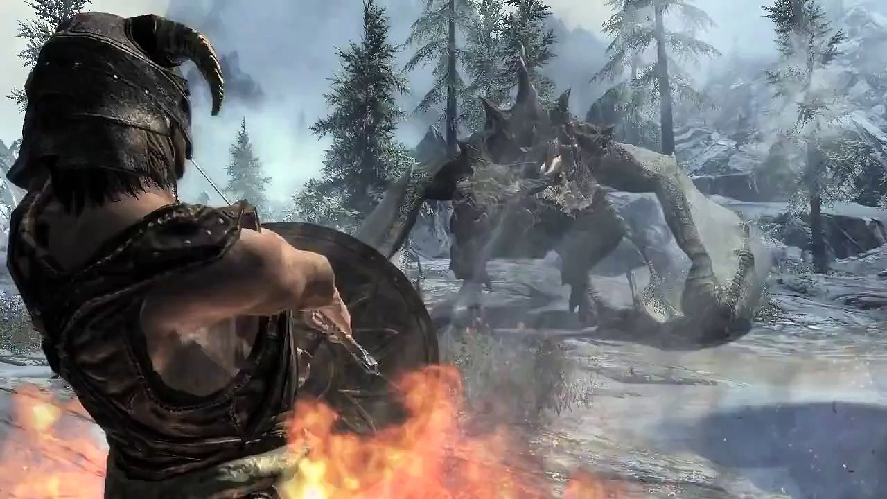 Elder Scrolls V Skyrim- Official Gameplay Trailer