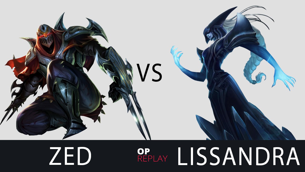 Zed vs Lissandra - SKT T1 Faker vs SSG Crown, KR LOL Master 49LP