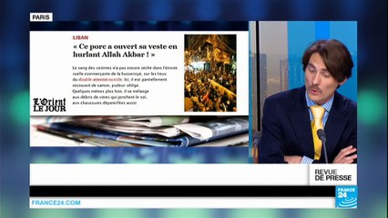 Le Liban uni face aux attentats