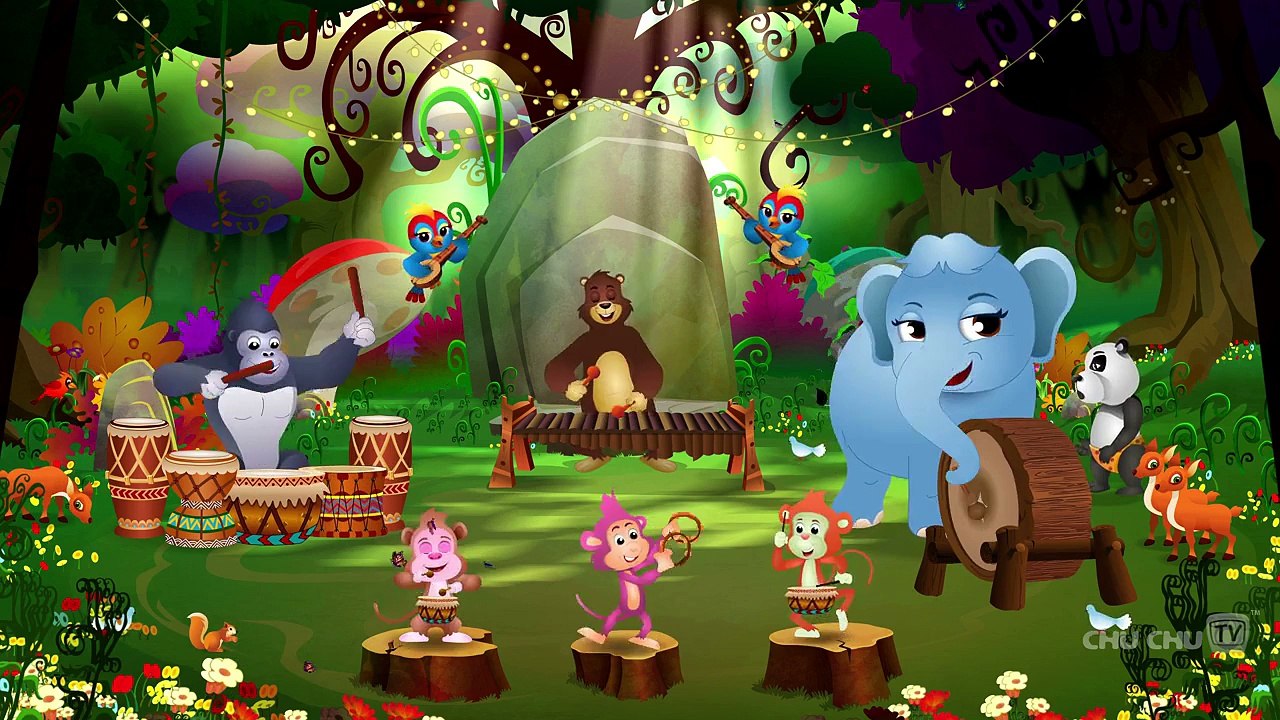 Five Little Monkeys Jumping On The Bed | Part 3 The Smart Monkeys | ChuChu TV Kids Songs