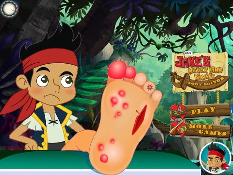 Pirate Jack Foot Doctor Jake and The Never Land Pirates NEW Video Movie For Kids