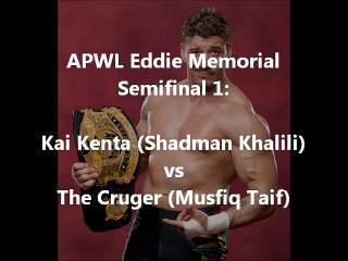 APWL Eddie Memorial SF1 - Kai Kenta vs The Cruger