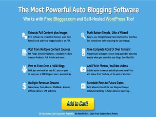 Most Powerful Auto Blogging Software