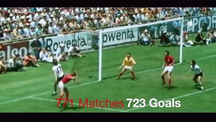 Top 10 Goal Scorers in Football History ● Who is the King
