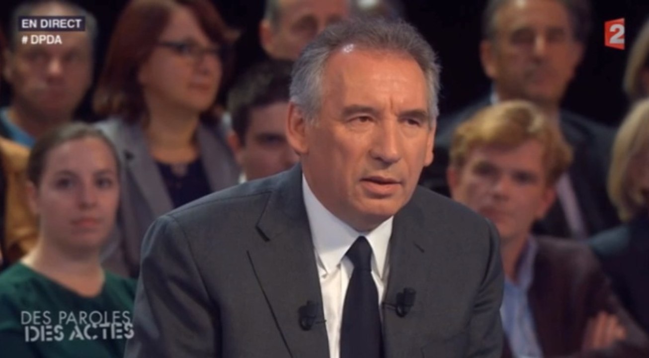 François Bayrou : "En 2017, je serai là et je prendrai mes responsabilités"