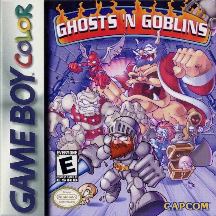 Ghosts 'n Goblins Game Boy Color Test 52