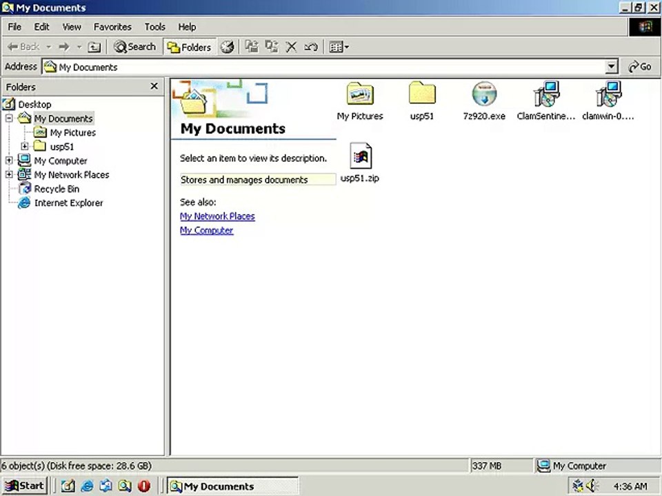 antivirus software win2000 (clamwin + clamsentinel)