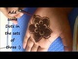 Easy and Cute Henna Design / Mehndi Design - Latest Mehndi Design Point