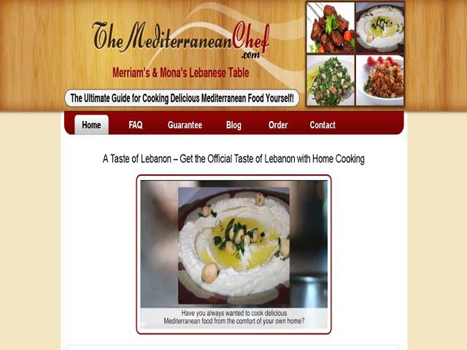 The Mediterranean Chef - Merriam And Mona's Lebanese Table