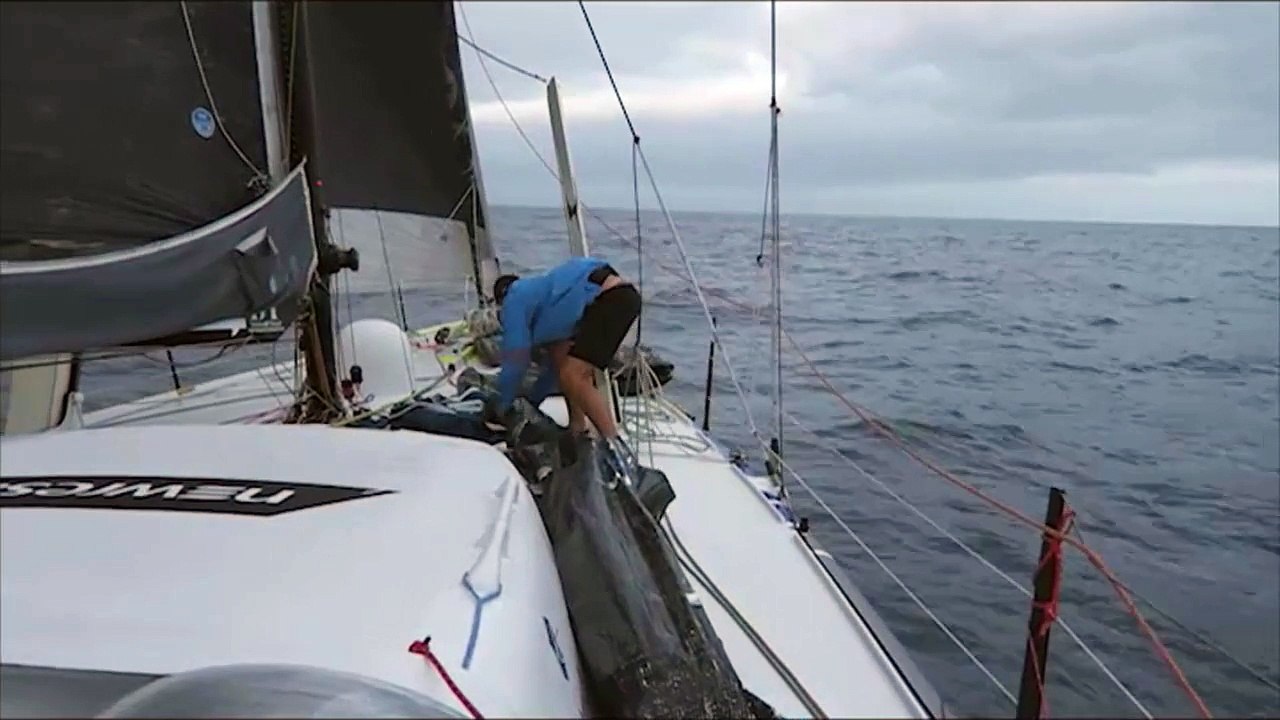 Jour 18 - Newrest / Matmut (Imoca) - Transat Jacques Vabre 2015