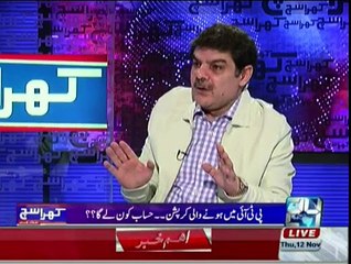 Reham Khan and PTI Senior Members involved in Corruption says Mubashir Luqman