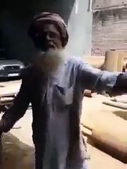 Baba ji singing and dancing on a indian song