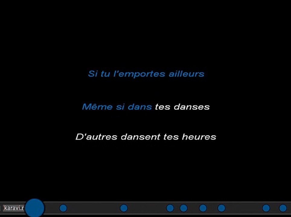 Karaoké Français - Céline Dion - Pour que tu m'aimes encore