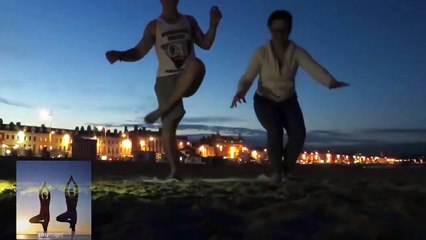 ACRO YOGA CHALLENGE ON THE BEACH