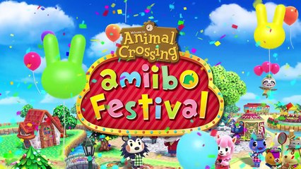 Animal Crossing amiibo Festival - Bande-annonce jeu de plate