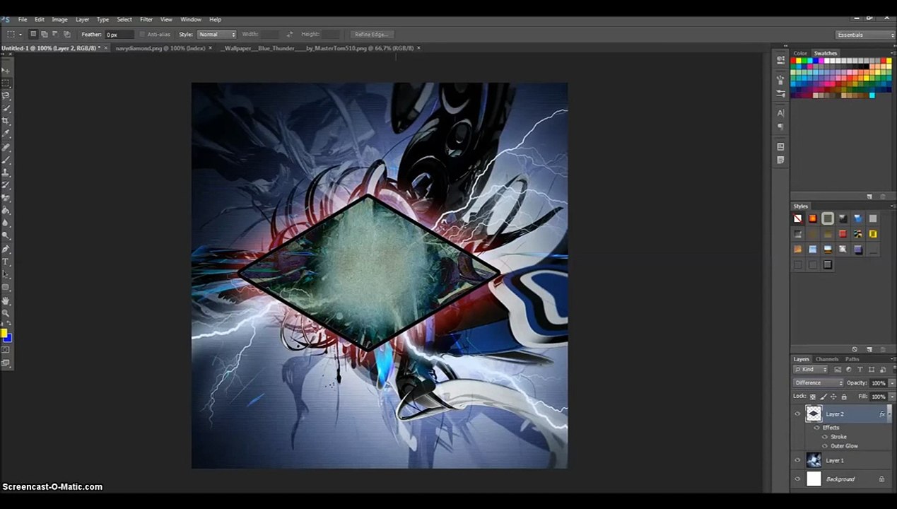Photo Shop CS6 Speed Edit Skrillex