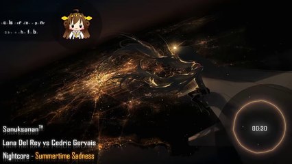 Nightcore - Summertime Sadness [Lyrics]