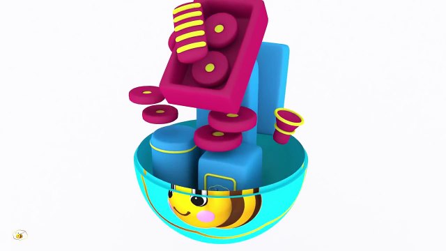 Dessins animés pour bébés en français. Oeufs surprise : un train à vapeur (jouet).