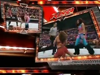 Mickie James vs Melina show 9