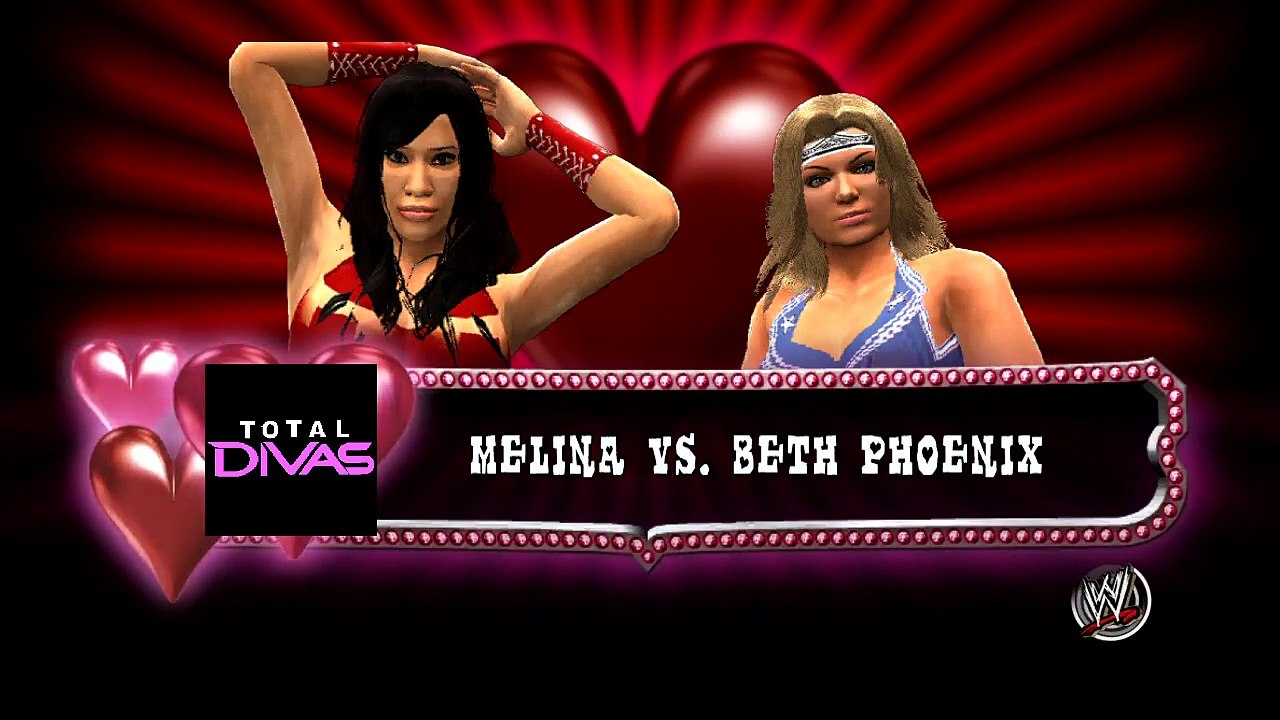 WWE Melina Vs Beth Phoenix