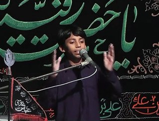 Zakir Azan Ali Natiq 14th Muhram 1437(2015) Choti Behak Hafizabad