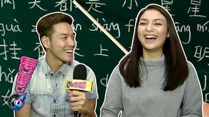 Kocak, Citra Kirana Belajar Bahasa Mandarin - Cumicam 13 November 2015