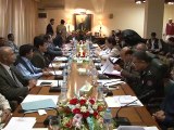 CM Sindh chairs meeting on law & order for LB Election (13-11-2015)