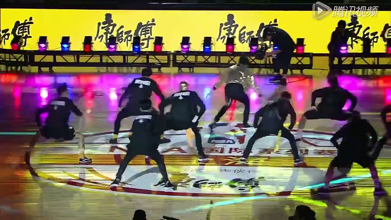 151014 Zhang Yixing Lay Performance @ NBA Global Games Halftime