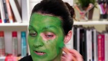 GAMORA Guardians of the Galaxy Halloween Makeup