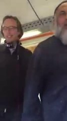 Muslim Man gets ANGRY & CONFRONTATIONAL Because Girl put Feet on Chair where Man Wanted To Pray 2015