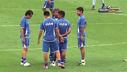 Maradiaga, contento con sus jugadores