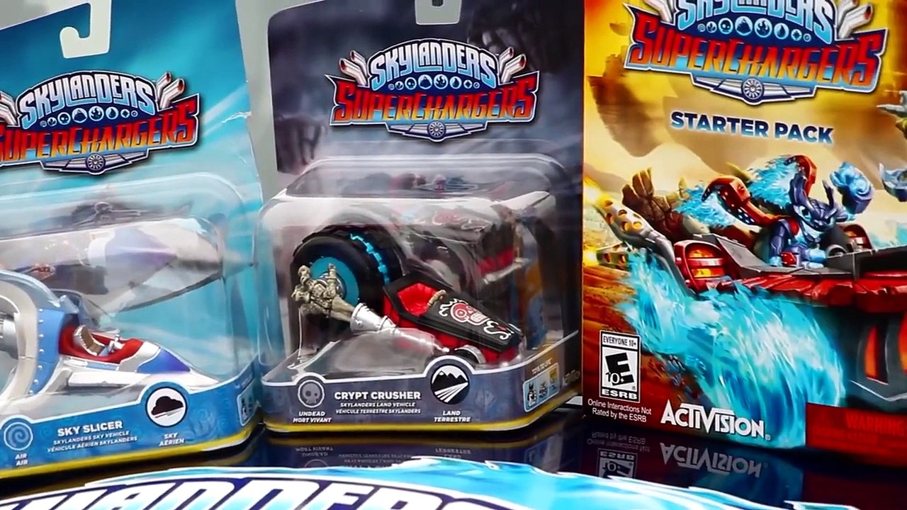 Unboxing Skylanders SuperChargers @ 120mph