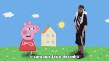peppa pig brasil Peppa Pig vs Mussoumano | Batalha Cartoon peppa pig dublado