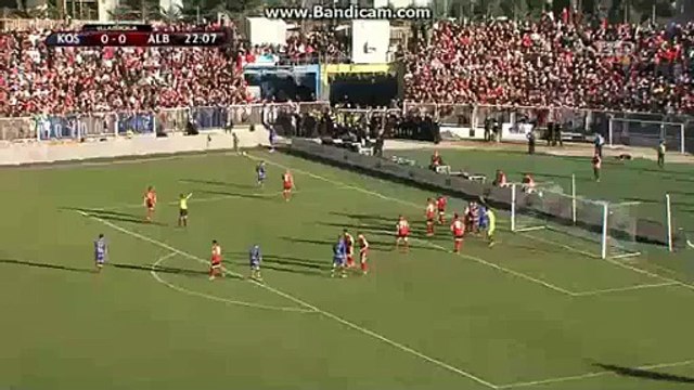 Etrit Berisha BIG SAVE | Kosovo v. Albania - Friendly Match 13.11.2015 HD