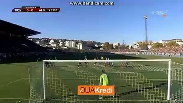 Bernard Berisha Amazing Shot | Kosovo v. Albania - Friendly Match 13.11.2015 HD