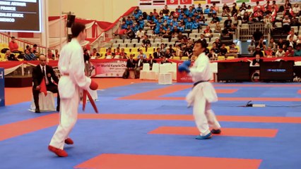 Finale Monde Junior 2015 / A. Merienne (FRA) - E. Gonzalez (MEX)