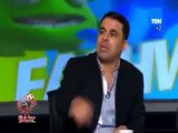لفظ خارج من خالد الغندور على الهواء