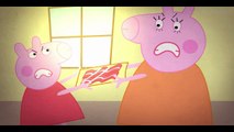 creppy Peppa Pig and the Bacon Parody - LoulouVZ animacion