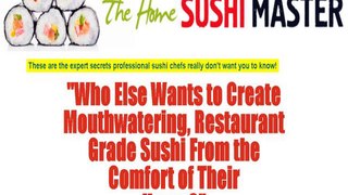 The Home Sushi Master