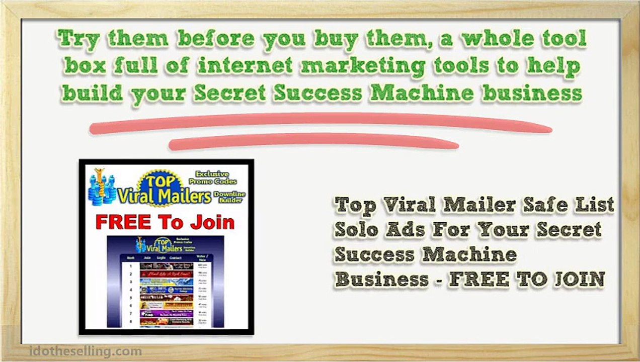 Free Trial Marketing Tool Leads For Secret Success Machine B