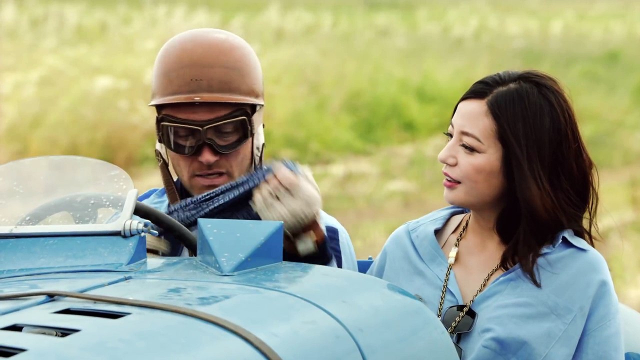 Une Delahaye 135, objet du pari fou entre Jude Law et Giancarlo Giannini.
