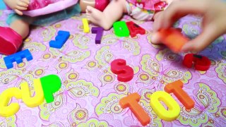 BABY ALIVE Learn TO SPELL For Toddlers Kids Surprsie Egg 3 Letter Words Baby Alive Video