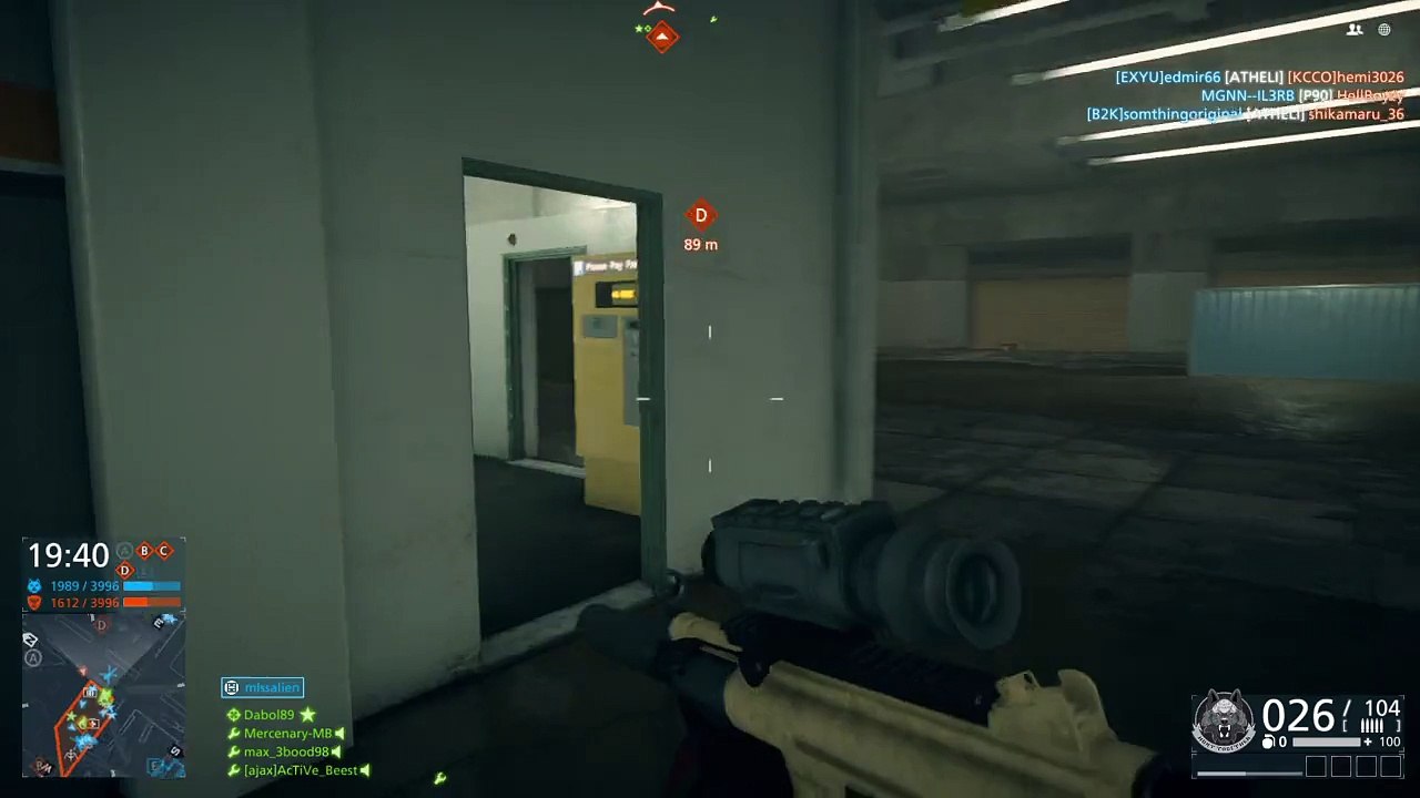 BFH under the map glitch