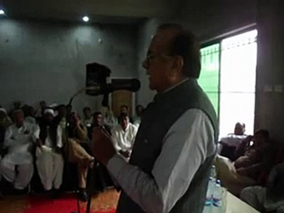 HAVELI LAKHA ARY NEWS MIAN MANZOOR  WATTOO ADDRESSING A NEWLY ELECTED CHAIRMANS