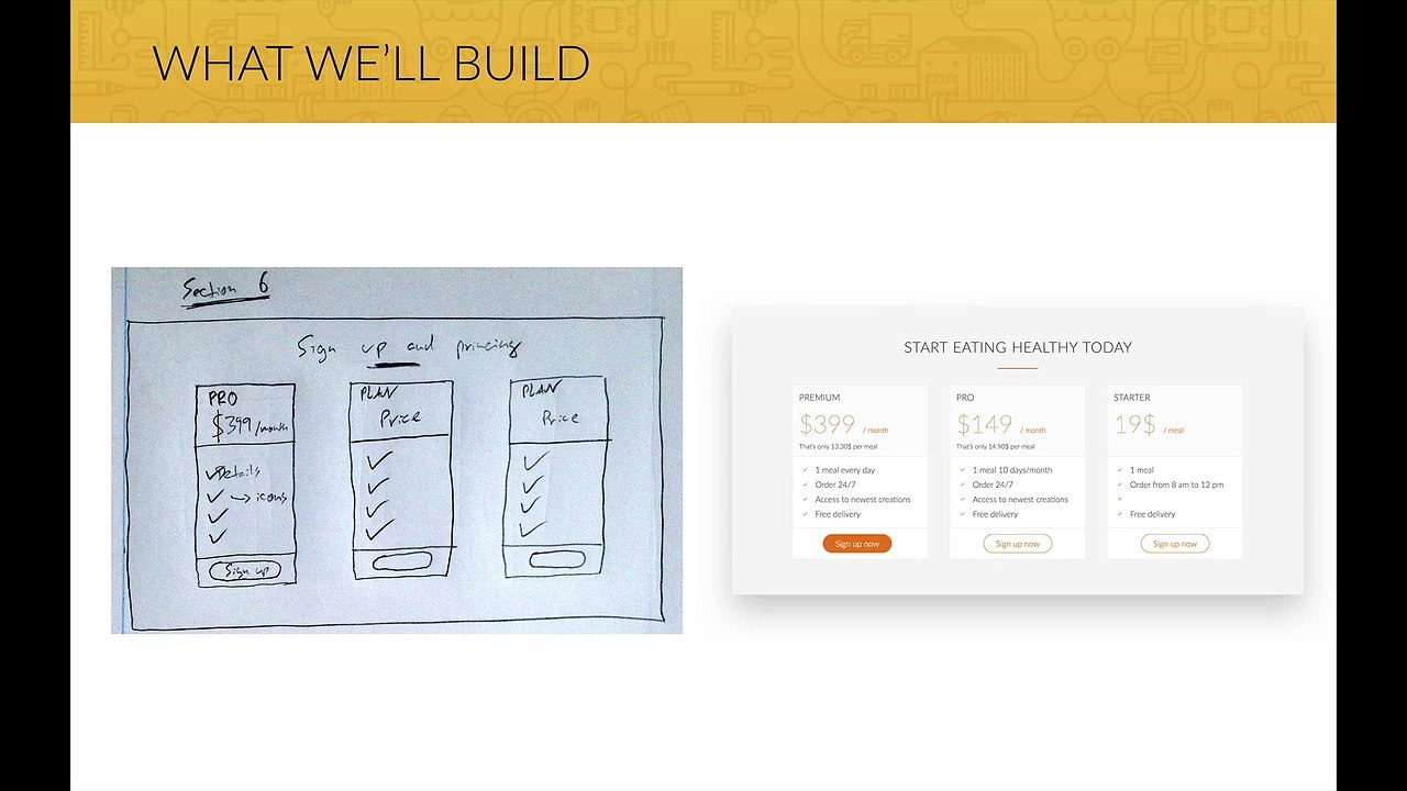 43 Building the sign-up section - Part 1