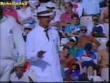 Aqib Jawed Stunning Bouncers and Jawed Miandad Argument with umpire