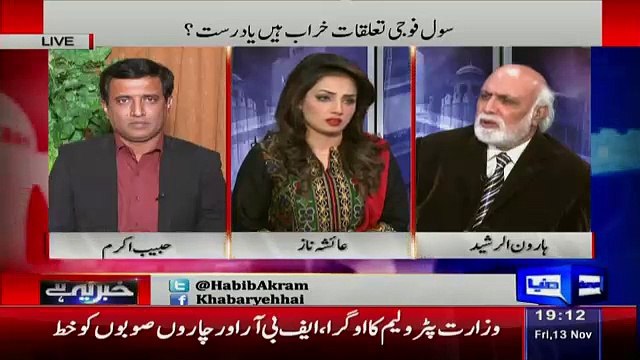 Haroon Rasheed Calls Mehmood Achakzai With A Funny Name..