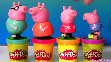 puppe Play Doh Stampers da Porquinha Peppa Pig Stampers Desenho Animado da Nickelodeon Carimbo
